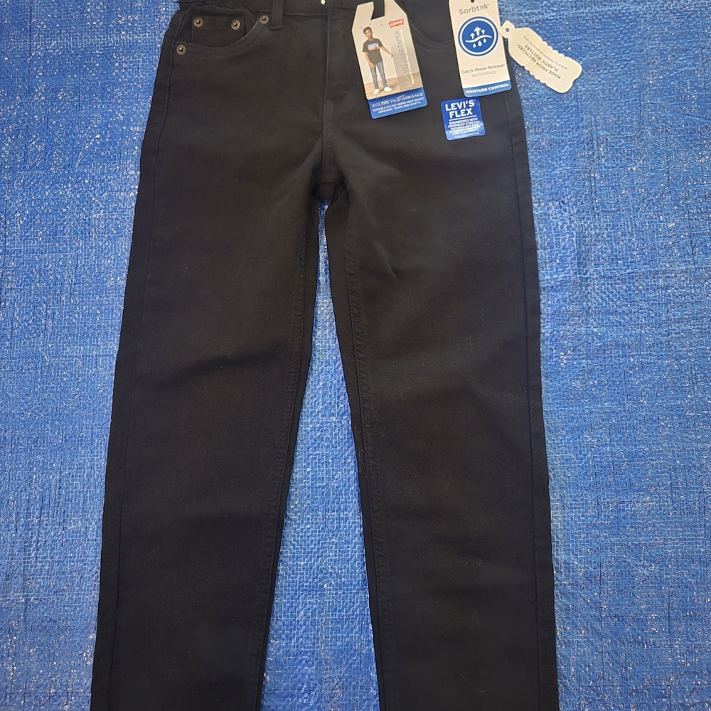 Levi's Boys's Black Jeans Size 7